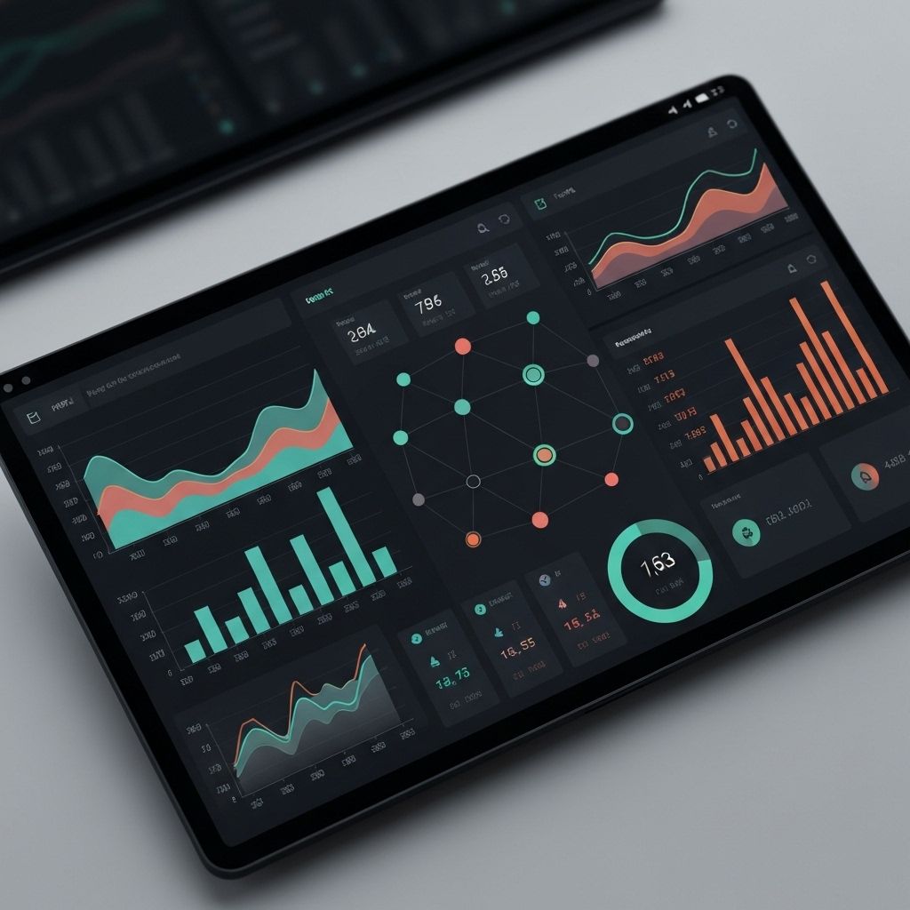Advanced analytics interface with predictive insights